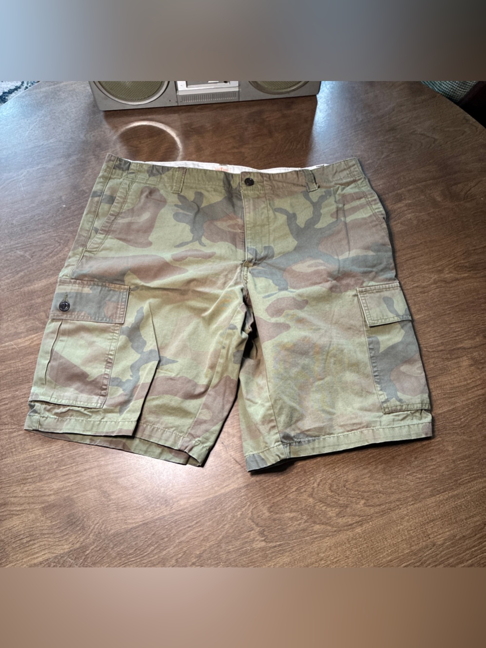 Men's Dockers Camo Cargo Shorts Size 36
